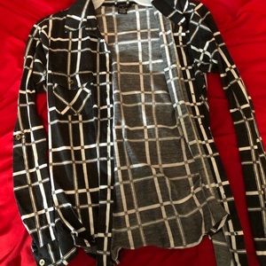 Black and white flannel